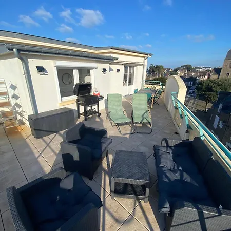 Joli Toit Terrasse Le Celtic Appartement Dinard